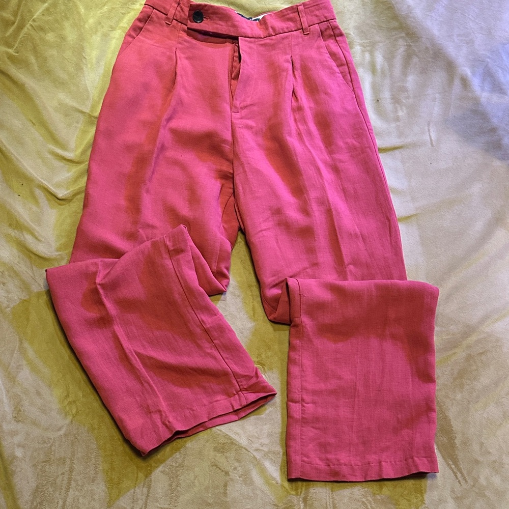 Salmon/ auburn Trousers